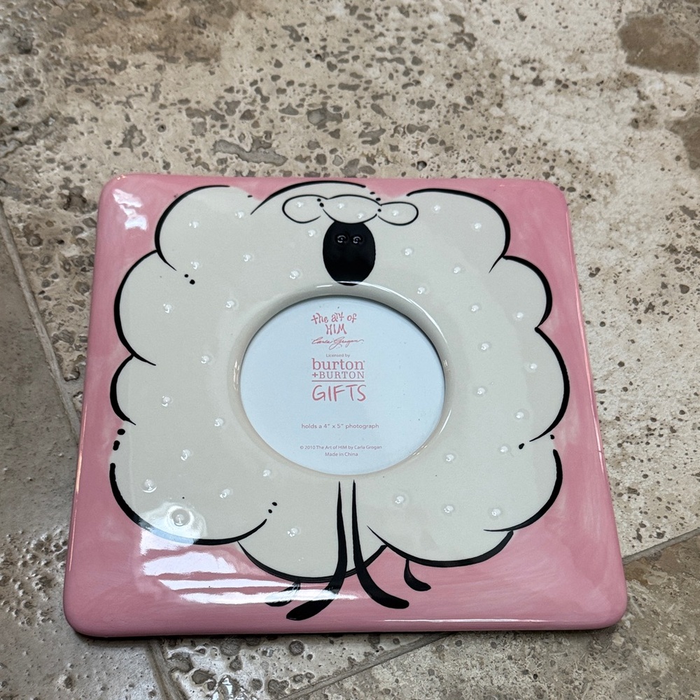Burton and Burton sheep Picture Frame